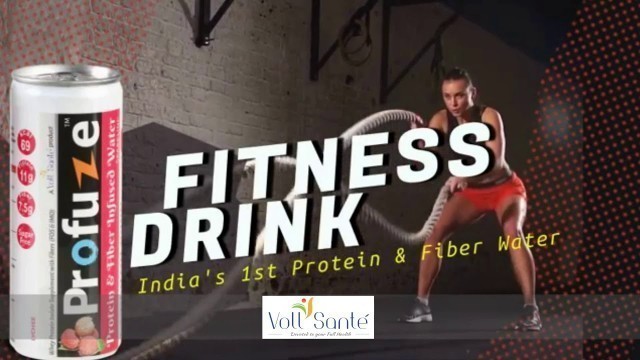 'India’s first unique formula of fitness drink with a blend of whey protein isolate and fiber.'