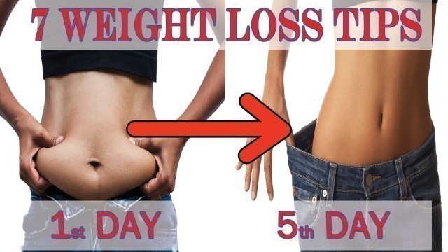 '7 Weight Loss Tips in Hindi -100% Works | No dieting No Exercise | Priya Malik'