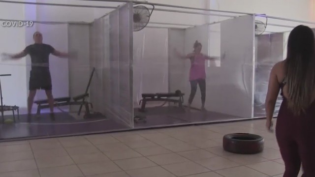 'Juarez gym introduces exercise pods to isolate from coronavirus exposure'