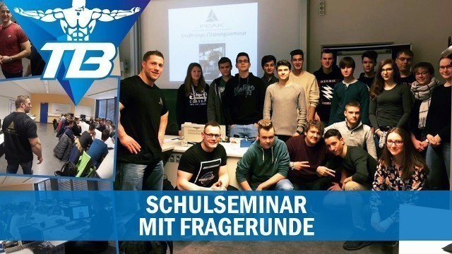 'Fitness-/ Ernährungsseminar in meiner alten Schule/ Meine Kraftleistungen? ➡️Auflösung'