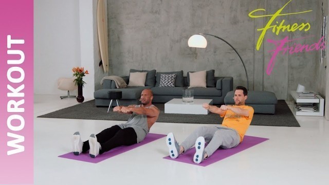 'Wachmacher-Bauch-Workout mit Matthias Killing - Workout (1) || Fitness Friends'