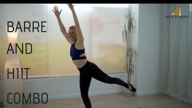 '25-Minute Total-Body Cardio Barre Workout to Sculpt and Burn Fat'