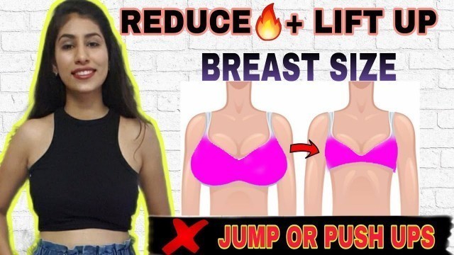 'Best Exercises to reduce Breast size | Breast lifting exercise | Workout for Sagging Breast'