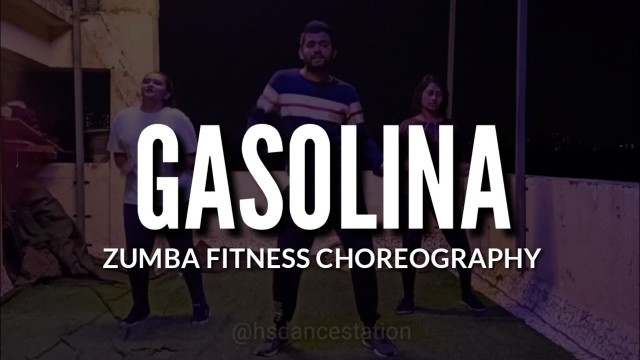 'Gasolina Zumba Fitness Dance Video I Daddy Yankee  | Zumba Workout I Choreography I Hs Dance Station'