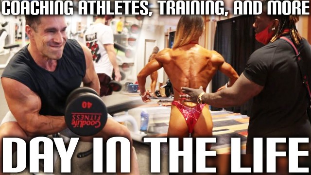 'DAY IN THE LIFE OF A FITNESS COACH WITH GREG DOUCETTE AND FLEX LEWIS'