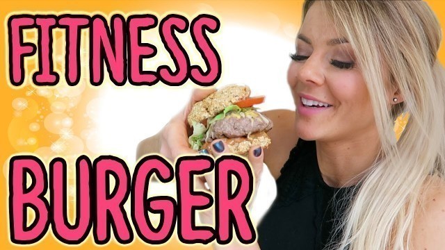 'Die BESTEN Fitness Burger aller Zeiten | nur 355 Kalorien pro Burger | Sunnys Fitness Rezepte'