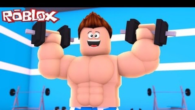 'Roblox 1milyon kg kas yapmak.Roblo proberkle gym realms.'