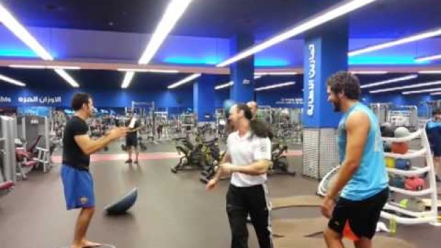 'Funny moments at fitness first jeddah'