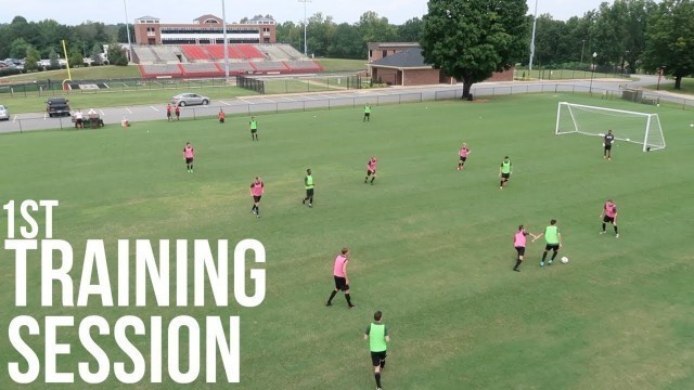 'Inside Preseason - Division 1 Men\'s Soccer Training Session Breakdown'