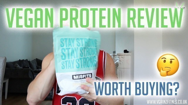 'Misfits VEGAN Protein + Vitamin Blend Review - VGainz Fitness'