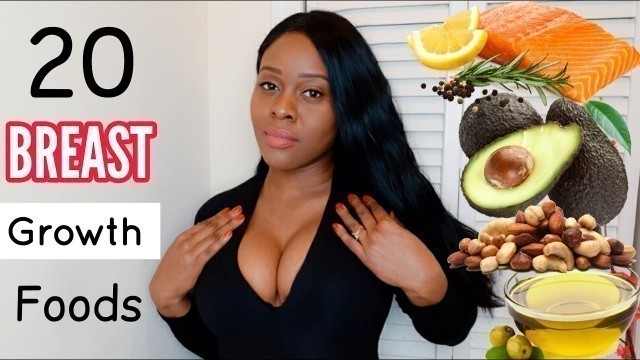 '20 Best Foods to Increase Breast Size | No Surgery No Exercise'