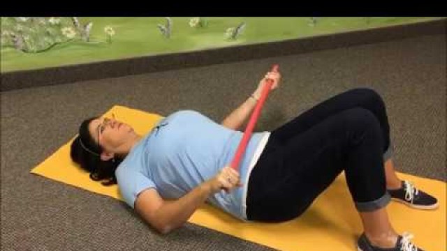 'Pink Broomstick® Rotation Stretch: Rehabilitation Exercise for Breast Cancer Surgery'