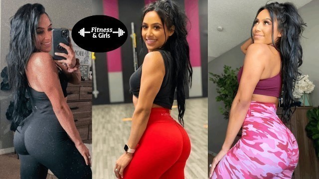 'Female Fitness Motivation - USA Fitness Model @anely.kebfit | Glutes and Back Workout'