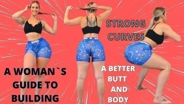 'Best Glutes Curvy Hips and Thick Thighs Squat  Legs  Female Fitness Workout'