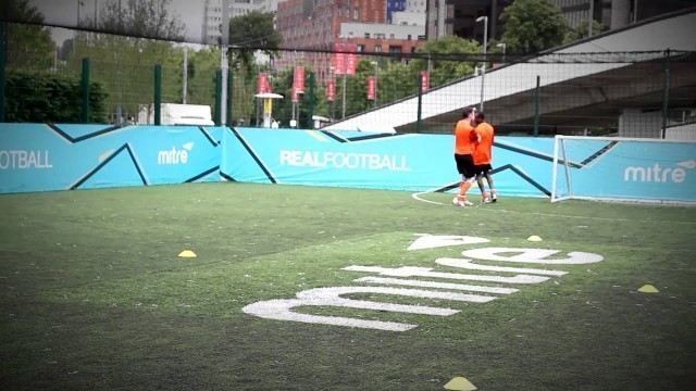 'How to improve reaction speed | Soccer training drill | 5-a-side'