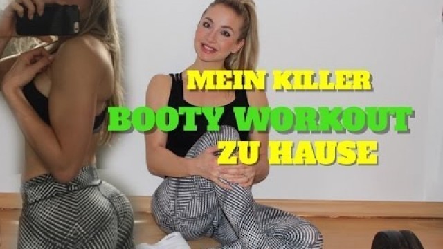 'MEIN HEFTIGES BOOTY WORKOUT ZU HAUSE - UMZUG - ONLINE FITNESS AUSBILDUNG'