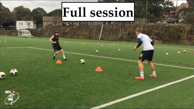 'Soccer Training Ideas FULL SESSION **OLD** | Joner 1on1'