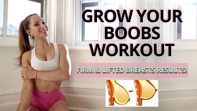 'Breast Increase & Abs at Home | Intense Chest Workout With Weights to Grow Your Boobs in 3 Weeks!'