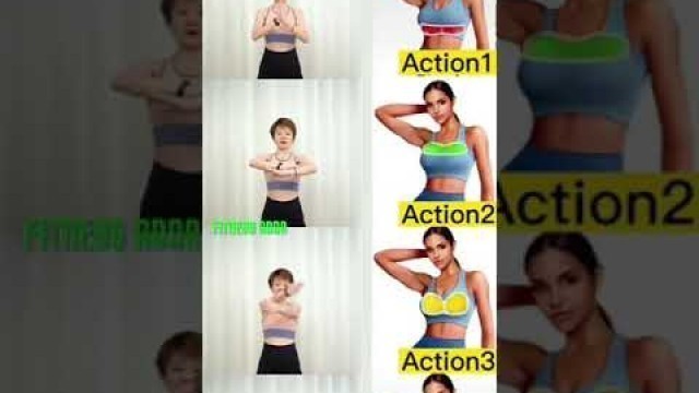 'At Home Beautiful Breast Workout for Women |Fitness Adda #shorts #youtube #breast #workout'