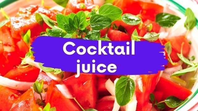 'Cocktail juice & organic salad HD vedio 2021 #smart #fitness #share  #support'