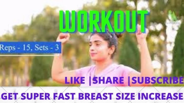 'Waw!! Do these Exercise And Get Super Fast Breast Increase  Natural Ways To Increase Bust Size(2021)'