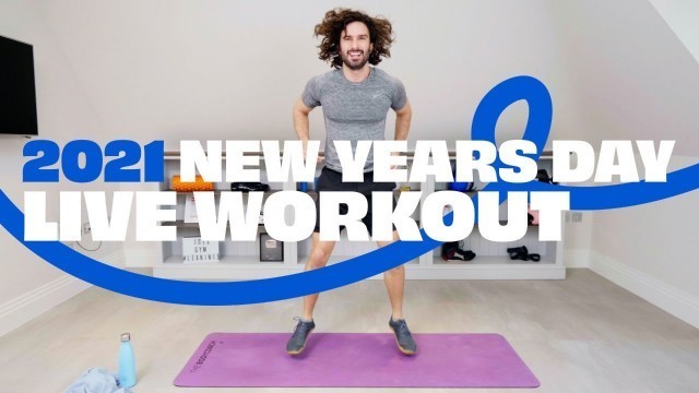 'New Years Day 2021 Live Workout | The Body Coach TV'