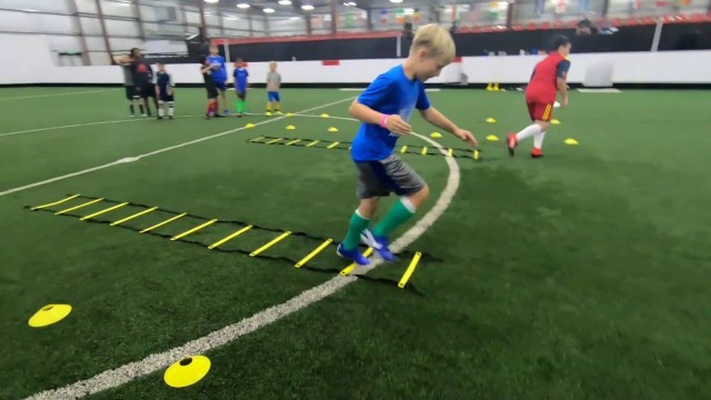 'Soccer Training Drills Sep 15 - Youth Soccer Drills to Improve Different Soccer Skills #9'