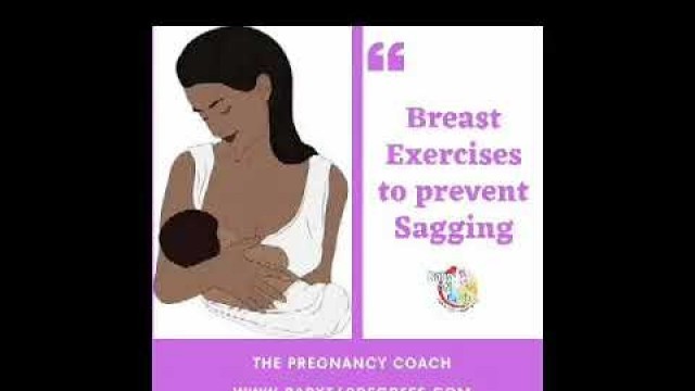 'Breast Exercises to prevent Sagging while Breastfeeding'