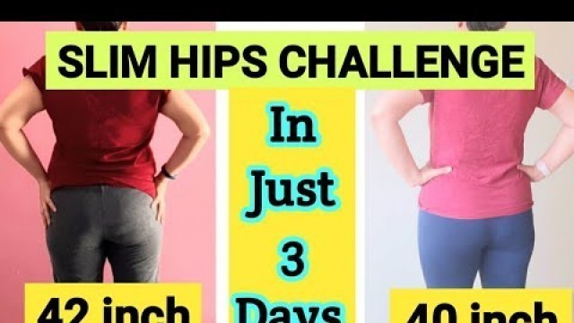 'REDUCE HIP FAT | 3 DAYS CHALLENGE TO REDUCE HIP FAT | SLIM LEGS CHALLENGE | GET RID OF HIP FAT FAST