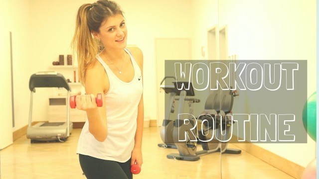 'WORKOUT ROUTINE - MEIN WEG ZUR TRAUMFIGUR || FITNESS, YOGA, HIT-TRAINING'