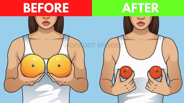 '5 Easy Exercises To Reduce Breast Size | Reduce Breast Size In 14 Days | Breast Reducing Exercises'