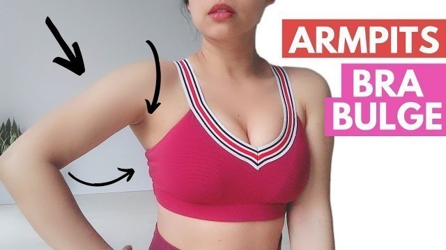 'Looking Hot In Crop Top Dresses! Bra Bulge + Armpit Fat Workout - Breast Lift Program Part 2'