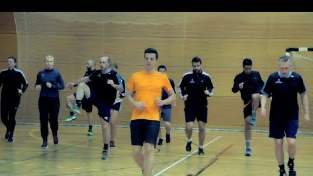 'New training method and fitness coach for IHF referees | IHFtv - Germany 2017'