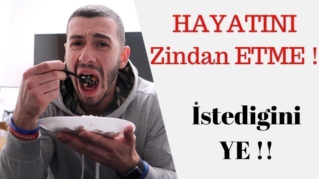 'ABUR CUBUR Yiyerek YAĞ YAKIP, KAS YAP !! HAYAL degil....'