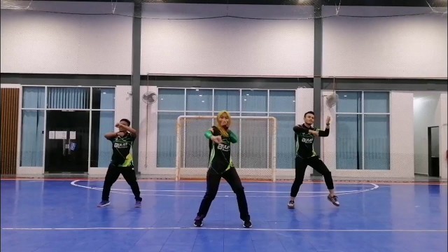 'Temberang - Ayda Jebat | AEROBIK | CARDIO WORKOUT | FITNESS DANCE | AERODANCE  (Aerobic by Team TNW)'