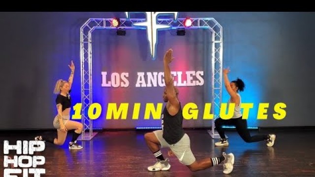 '10min Hip-Hop Fit Glute workout | Mike Peele'