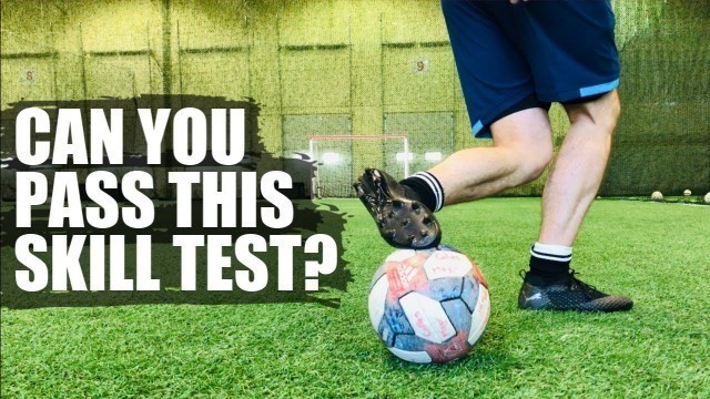 'Soccer Training For Beginners | SKILL TEST soccer skills for beginners | Football Training Beginners'