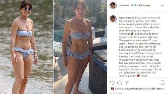 'Davina McCall looks red hot in a bikini on holiday in Australia'