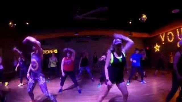 'Throw Down (hip hop dance fitness) class sample at Fly Dance Fitness'