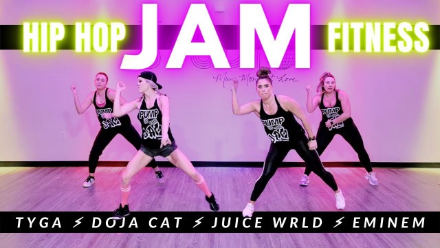 '15 MINUTE HIP HOP HITS CARDIO DANCE FITNESS WORKOUT | TYGA, EMINEM, JUICE WRLD, AND DOJA CAT'