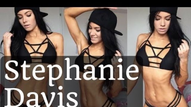 'Fitness Model Stephanie Davis Workouts - Female Fitness Motivation 2016'