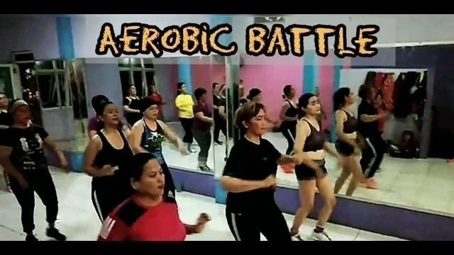 'AEROBIC BATTLE || workout || senam aerobik || low impact || juwita studio Bekasi city'