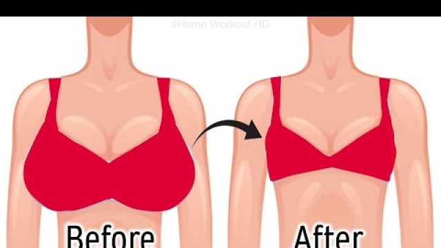 '6 Simple Exercises To Reduce Breast Size Quickly At Home | Lose Breast Fat | reduce breast size'