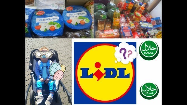 'مشترياتي كبيرة حلال ليدل Lidl 