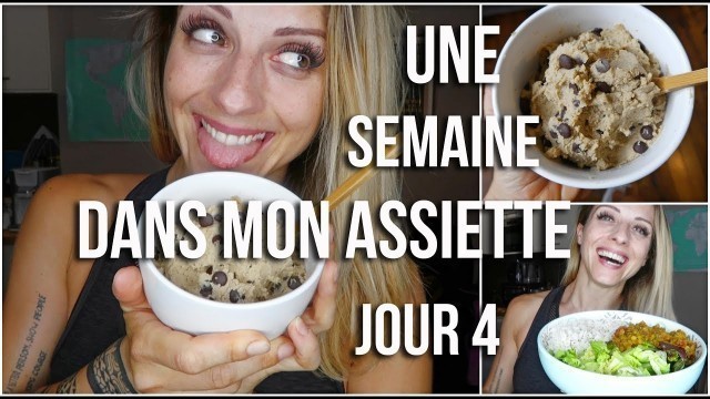 'COOKIE DOUGH SAINE & MACRO-FRIENDLY! ** Une semaine dans mon assiette #4'