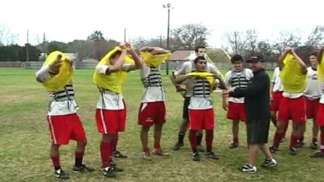 'Hyper Vest Weight Vest used for soccer conditioning in practice'