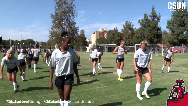 'CSUN Women\'s Soccer: Training Camp Opening Day'