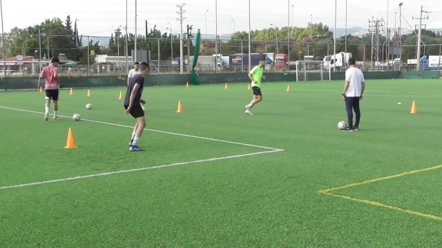 'Soccer training ideas 1 (technical + dynamic warm up)'