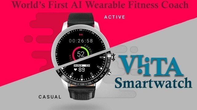 'VIITA Smartwatch - The AI Fitness Coach Wearable Heart Rate Monitor